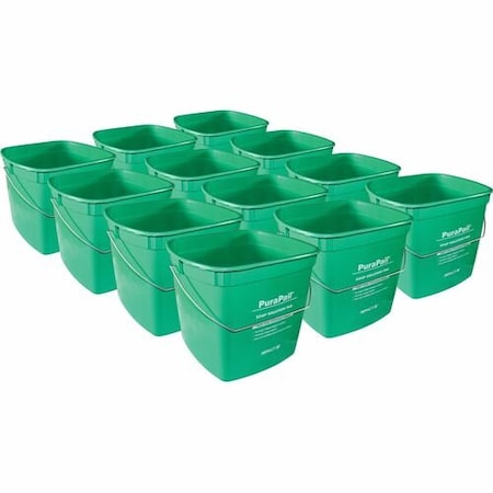 Impact Products BUCKET, 6QT, PURAPAIL, CLNING, 12PK IMP550614CCT